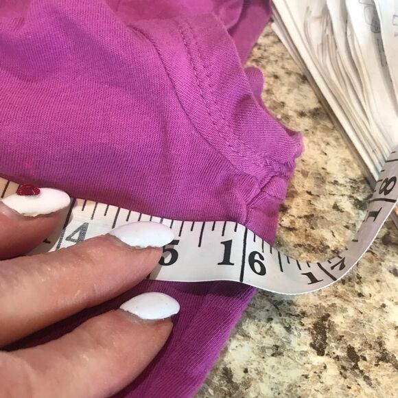Susie Rose Purple Short Sleeve Blouse Women's Size Small - Picture 5 of 6